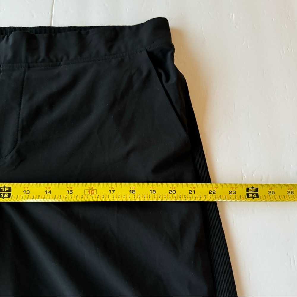 Athleta Brooklyn Black Mid Rise Ankle Pants, Size 14 Tall - Picture 9 of 13